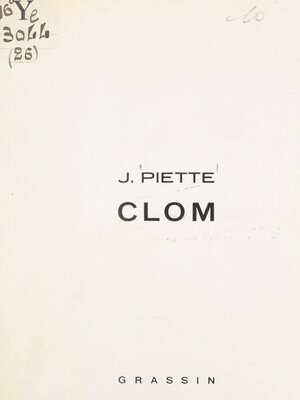cover image of Clom
